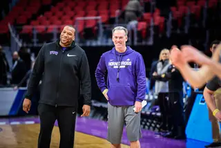 Jamie Dixon is coaching his second season for TCU. He graduated from TCU in 1987 and in 2007 was inducted into the TCU Athletic Hall of Fame.