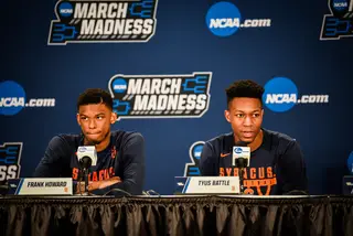 Frank Howard and Tyus Battle both played 40 minutes during Wednesday's game. The team arrived in Detroit in the early hours of Thursday morning.