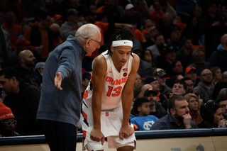 Sophomore Benny Williams is one player on Boeheim’s last team during his coaching career. William’s joined the Orange at the beginning of the 2021-2022 season. 