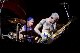 Drummer Chad Smith and bassist Flea provided the backbone for the songs with their steady beats. The group brought everyone in the Dome to their feet throughout the whole set. 