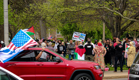 Pro-Palestine protester, counterprotester involved in altercation after Walnut Park rally