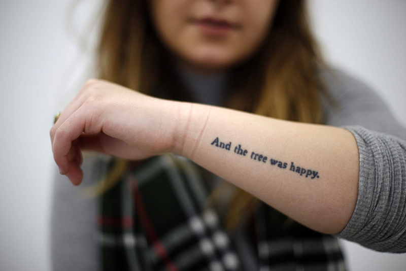 Sentimental Shel Silverstein  Literature  Tattoos