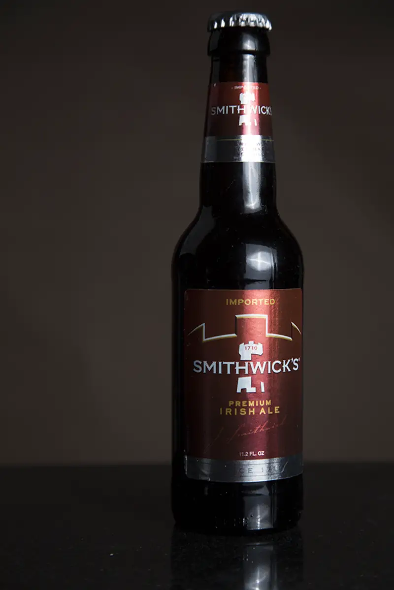 Smithwick's Premium Irish Ale is nutty with a hint of apple in the