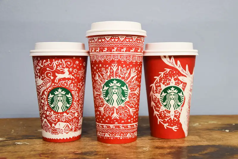 Here's Why The Drama Over Red Holiday Cups Is A Win For Starbucks