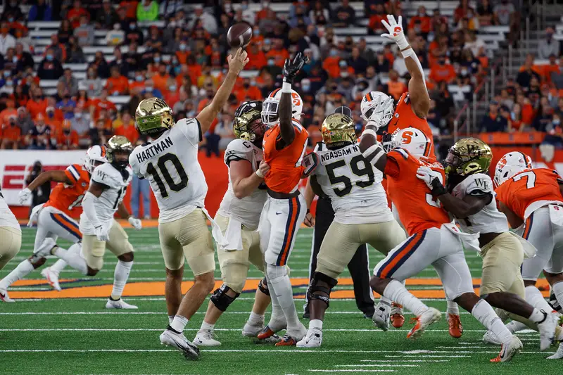 Syracuse blown out by Wake Forest, 38-14, in another predictable game 